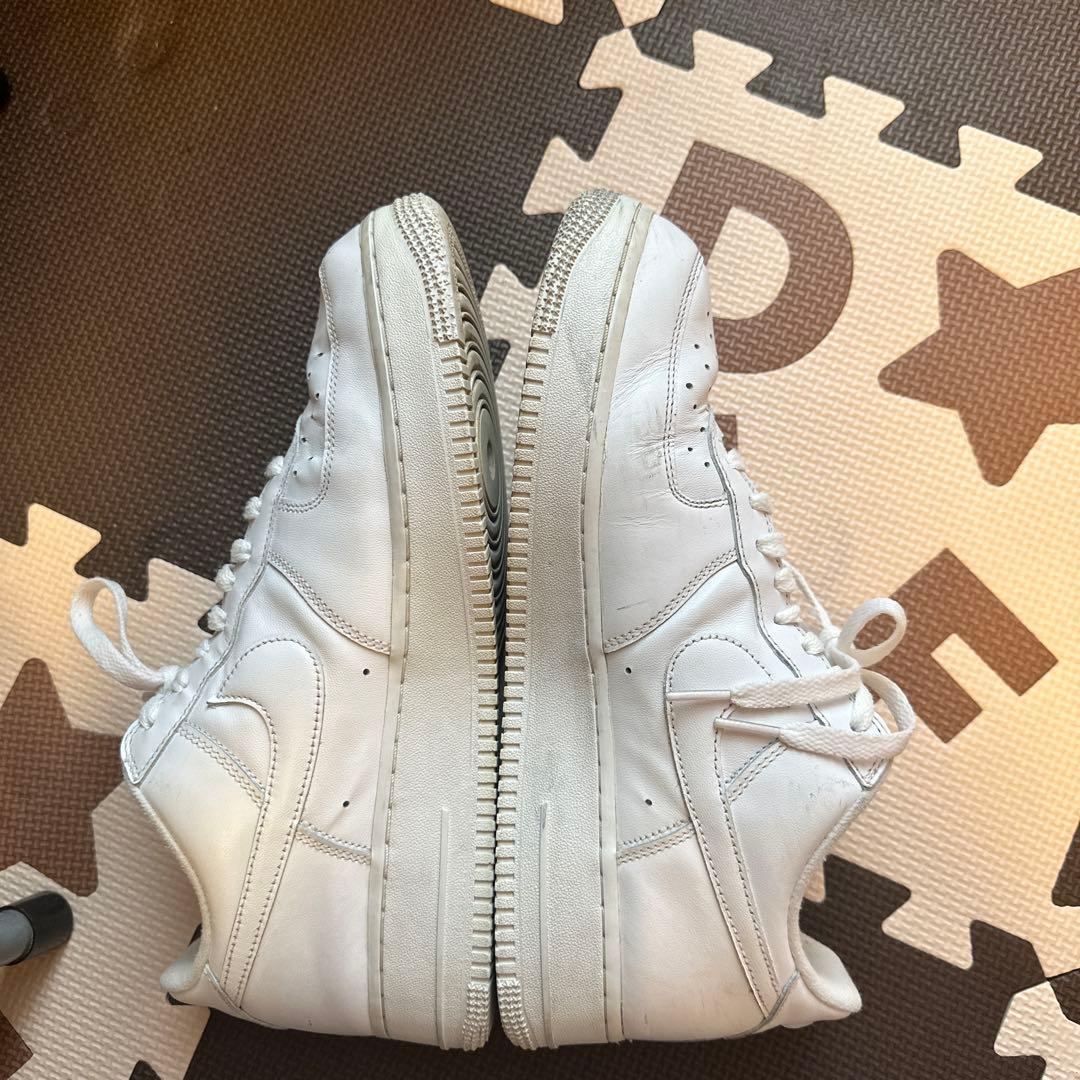 Nike Air Force 1 × Supreme ホワイト 27.5cm