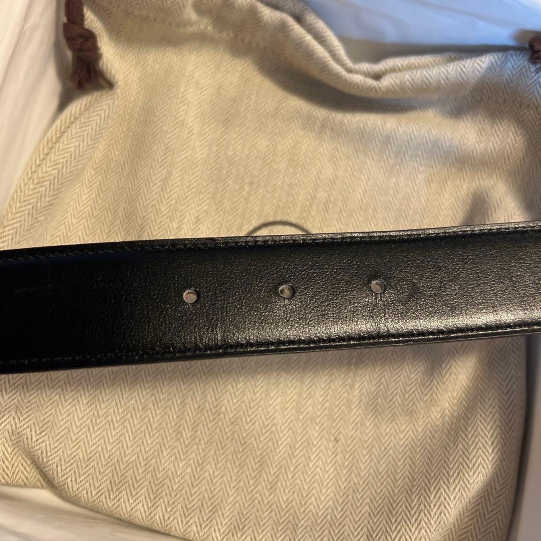 エルメス メンズ ベルトバックル 《H》 マルトレ & レザーベルト 32mm