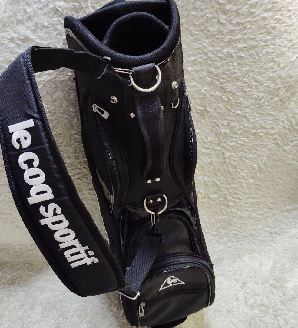 良品】ルコックスポルティフ キャディバッグ ゴルフバッグ カバー付 5