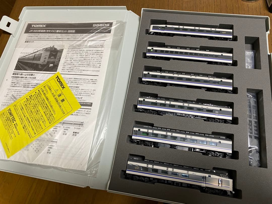ほぼ新品未走行】TOMIX583系「きたぐに」の通販はau PAY マーケット