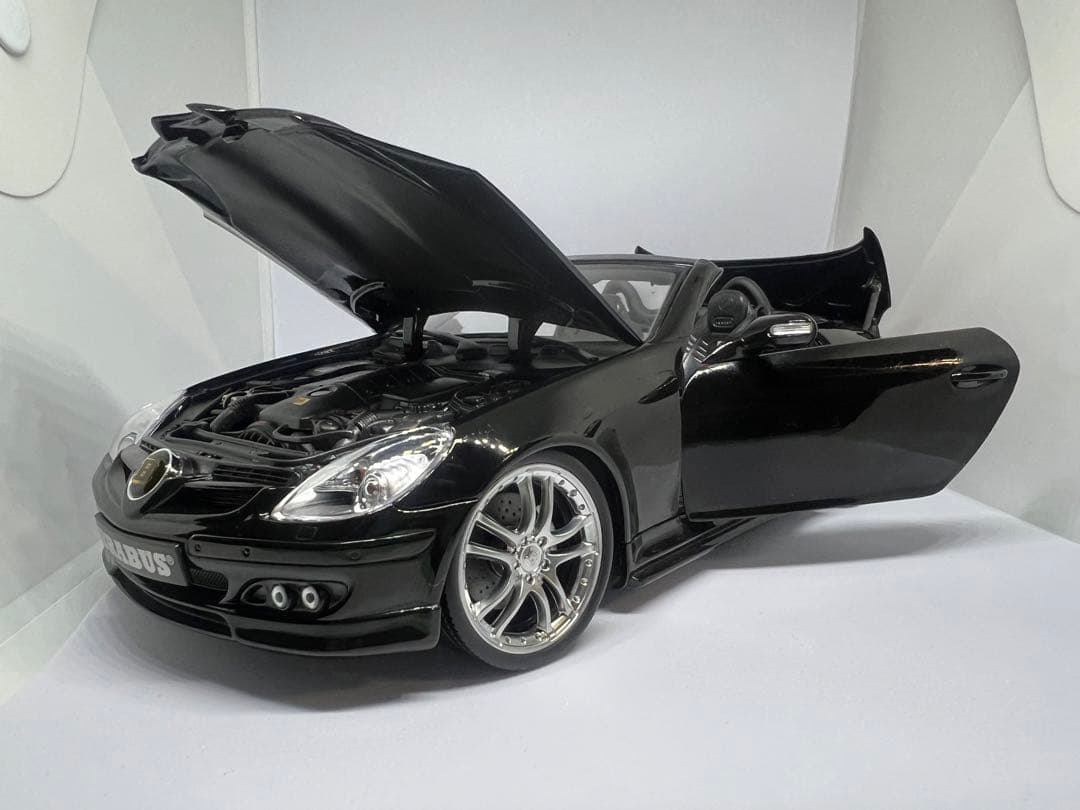 絶版1/18メルセデスベンツSLK55 brabus/AMG (ホットワークス) - メルカリ