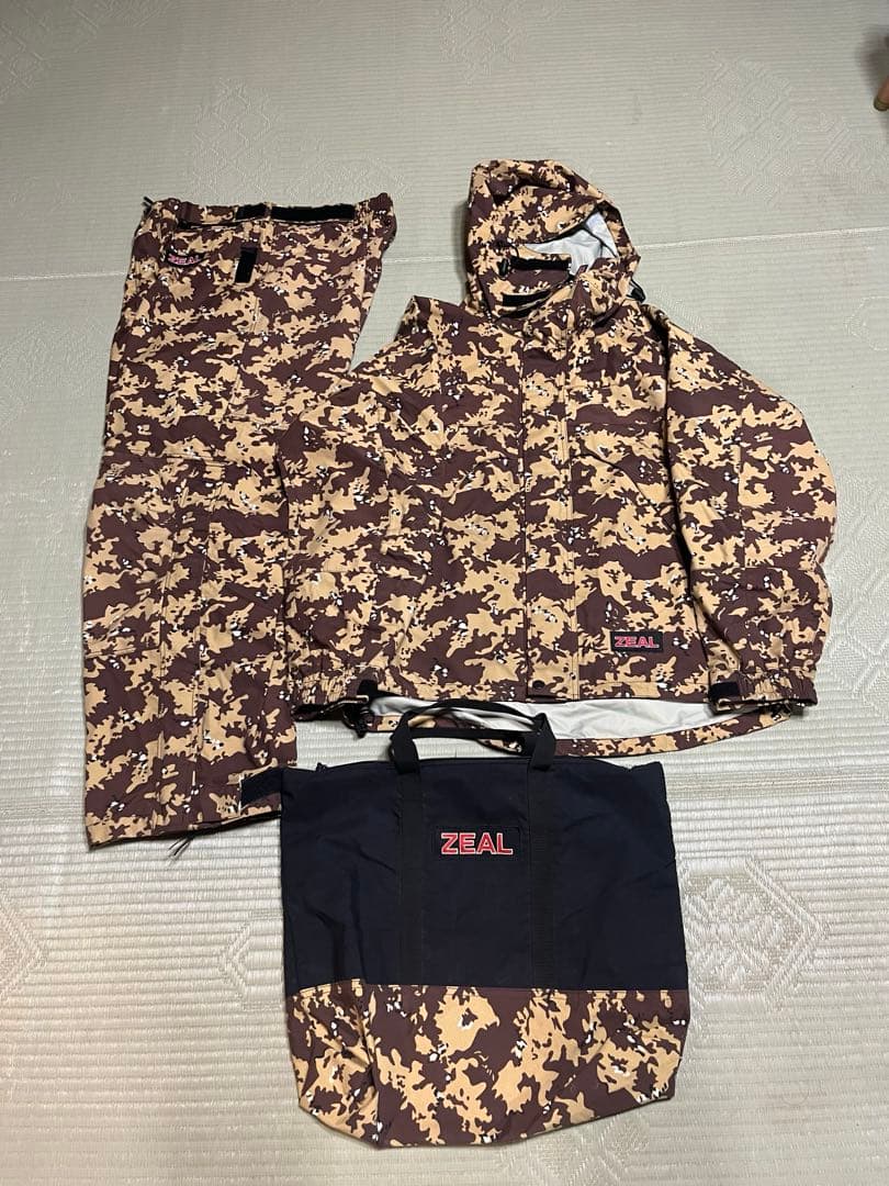 ZEAL GORE-TEX ウェア ズイール ゴアテックス　レインウェアサイズL ゴアテックス GORE-TEX レインウェア LサイズZEAL GORE-TEX ウェア