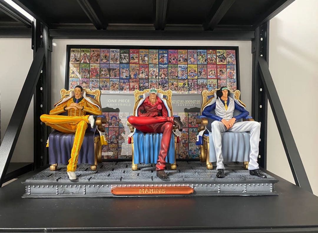 ワンピース 海軍本部三大将 赤犬 青雉 黄猿 頂上戦争フィギュア