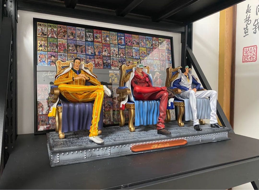 ワンピース 海軍本部三大将 赤犬 青雉 黄猿 頂上戦争フィギュア
