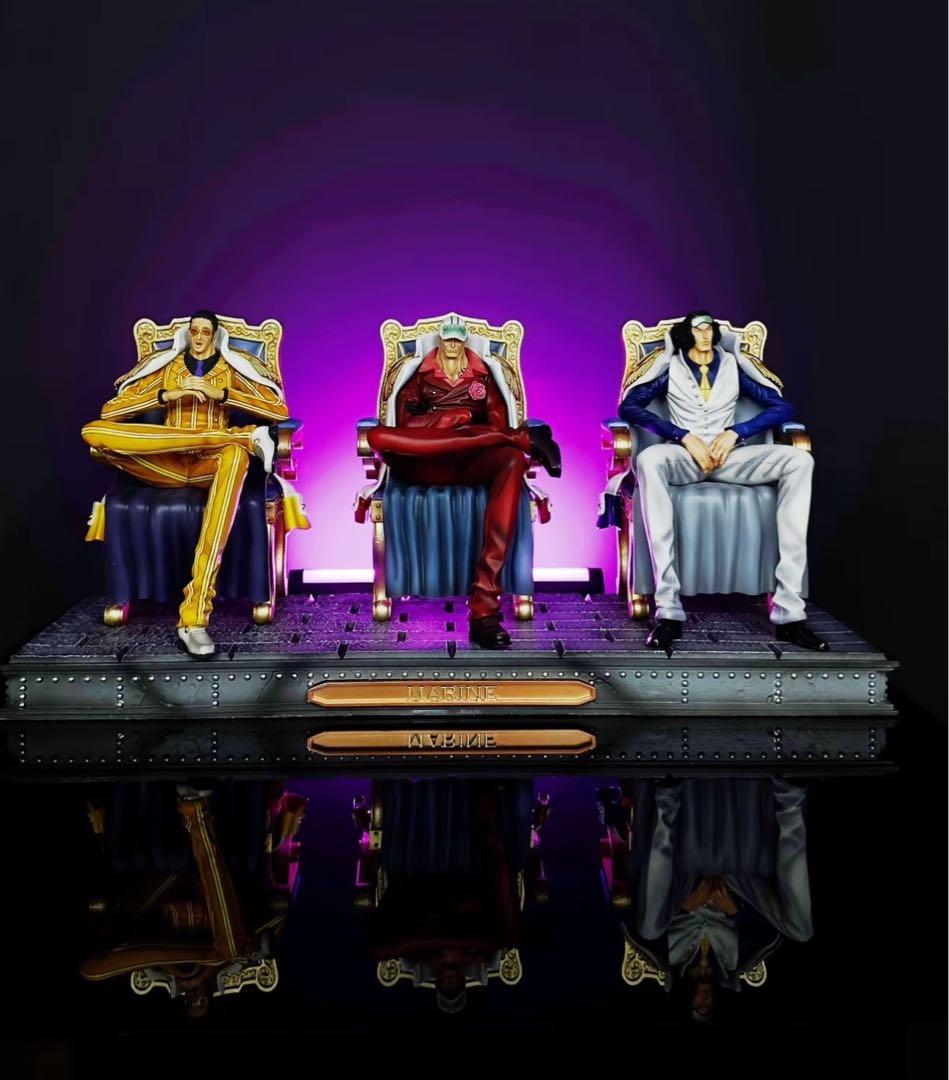 ワンピース 海軍本部三大将 赤犬 青雉 黄猿 頂上戦争フィギュア