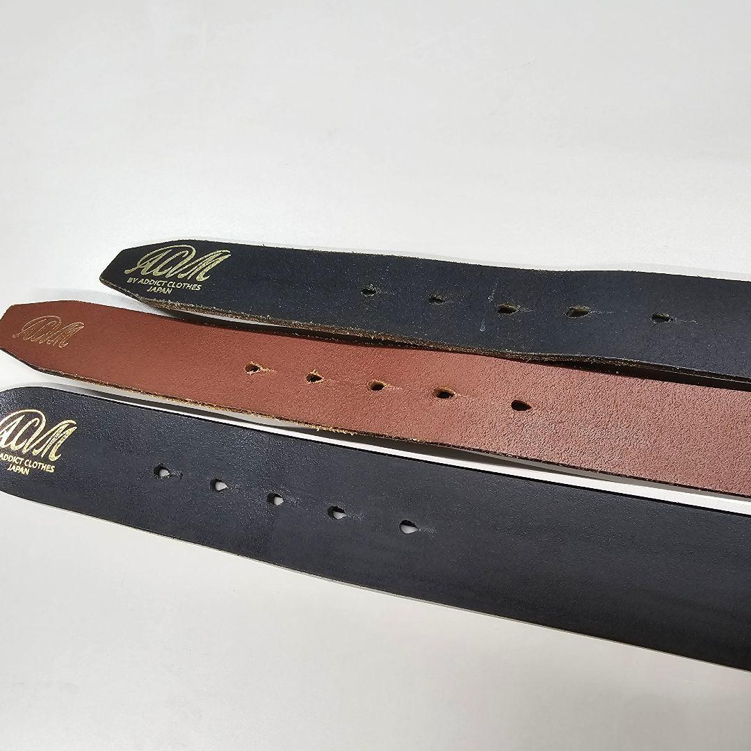 アディクトクローズ レザーベルト 3本セット サイズ28 - メルカリ