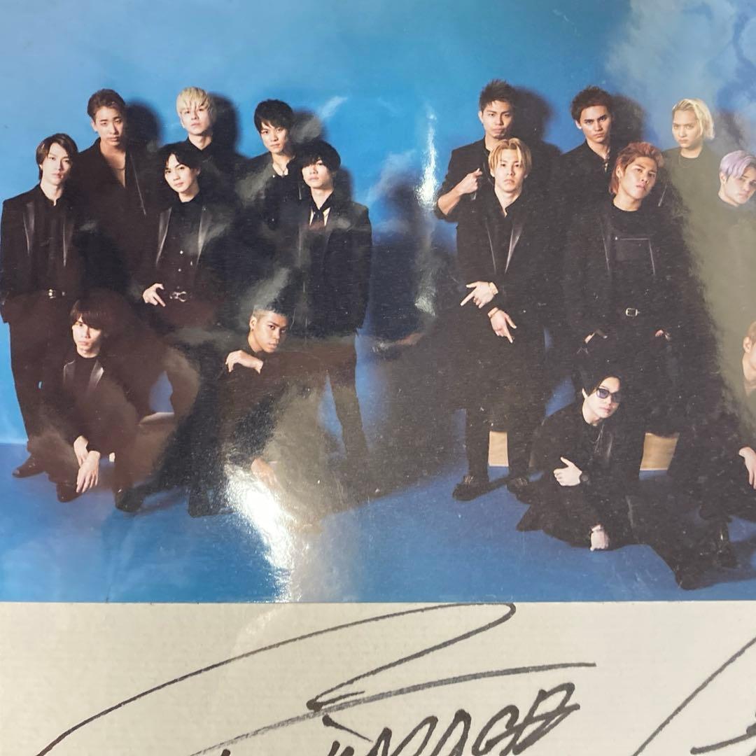 THE RAMPAGE 生写真付き直筆サイン色紙