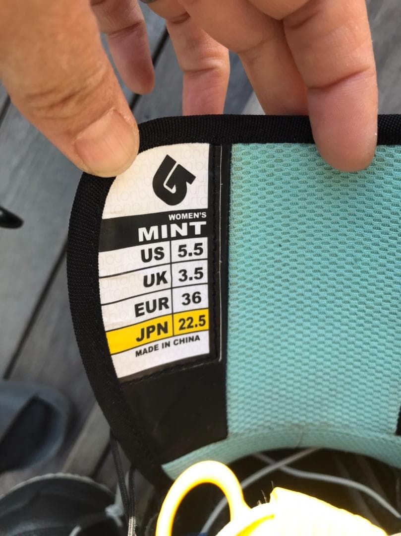 BURTON バートン ブーツ MINT　22.5cm