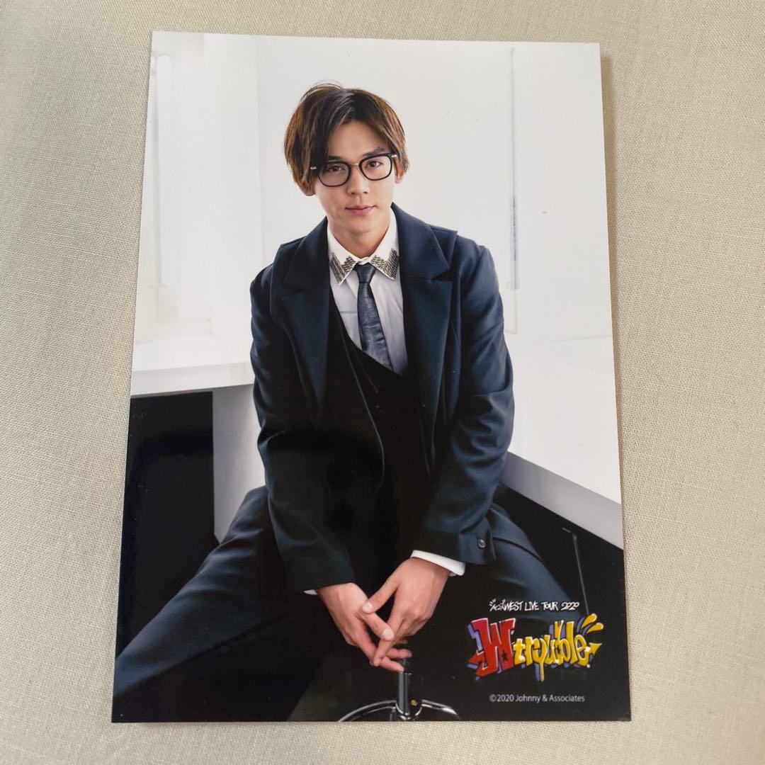 小瀧望 ジャニーズWEST WEST. 公式写真 Wtroubleフォトセット - メルカリ