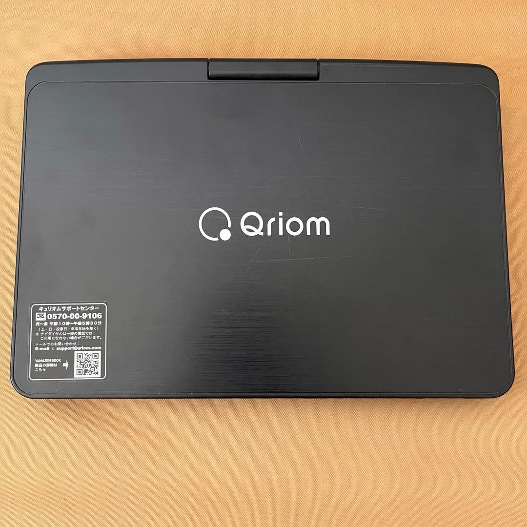 極美品】Qriom 13.3インチ ポータブル Blu-rayプレーヤー - メルカリ