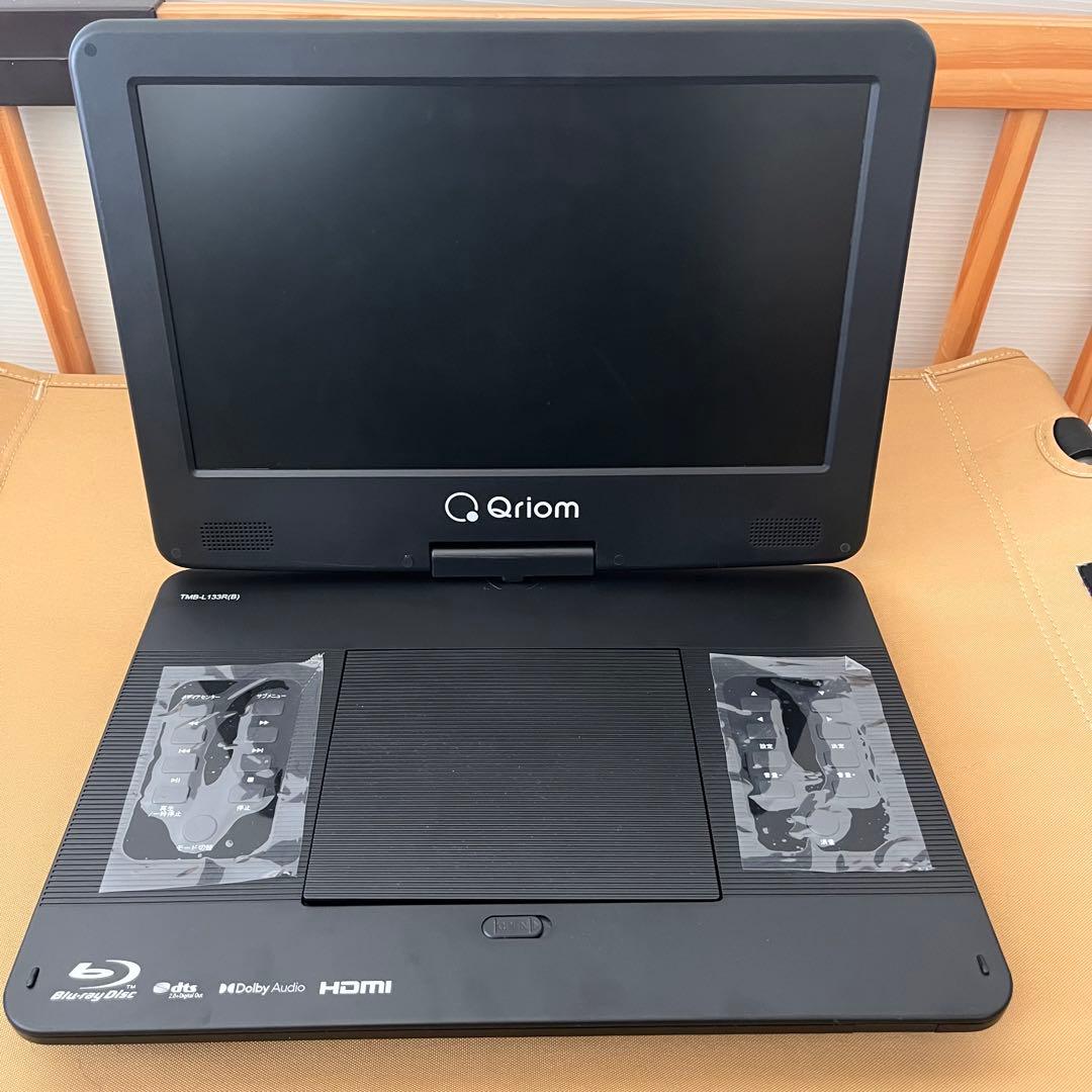極美品】Qriom 13.3インチ ポータブル Blu-rayプレーヤー - メルカリ