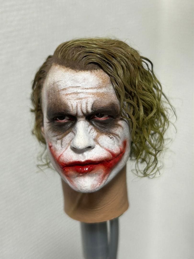 1/6 カスタム植毛ヘッド ダークナイト ジョーカー 銀行強盗Ver.