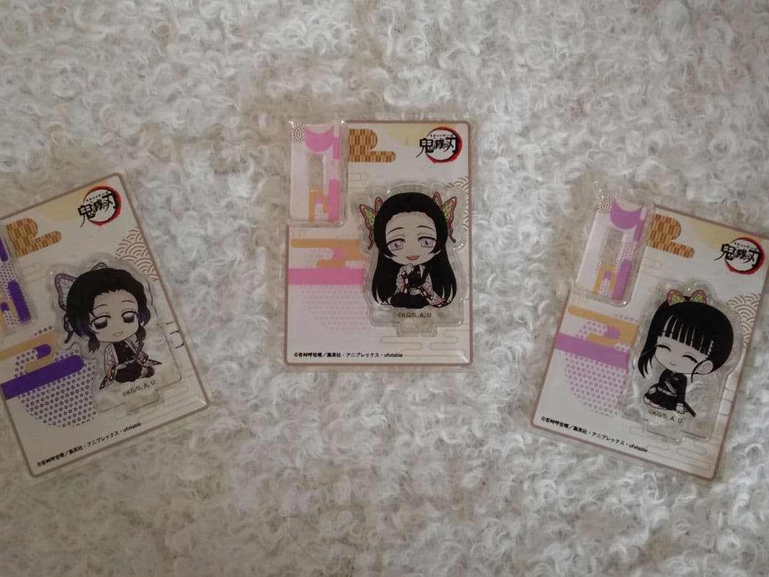 鬼滅の刃 WEBSHOPくじ しのぶとカナエ B賞 ぺたん娘アクスタ チャーム