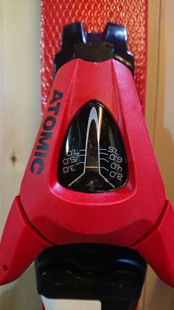 ATOMIC J4 150㎝①簡単調整ビン229～336㎜ アトミックスキー板 - メルカリ