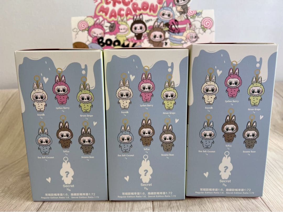 ✅新品未開封　POP MART エナジー3箱& マカロン 3箱合計６箱セット