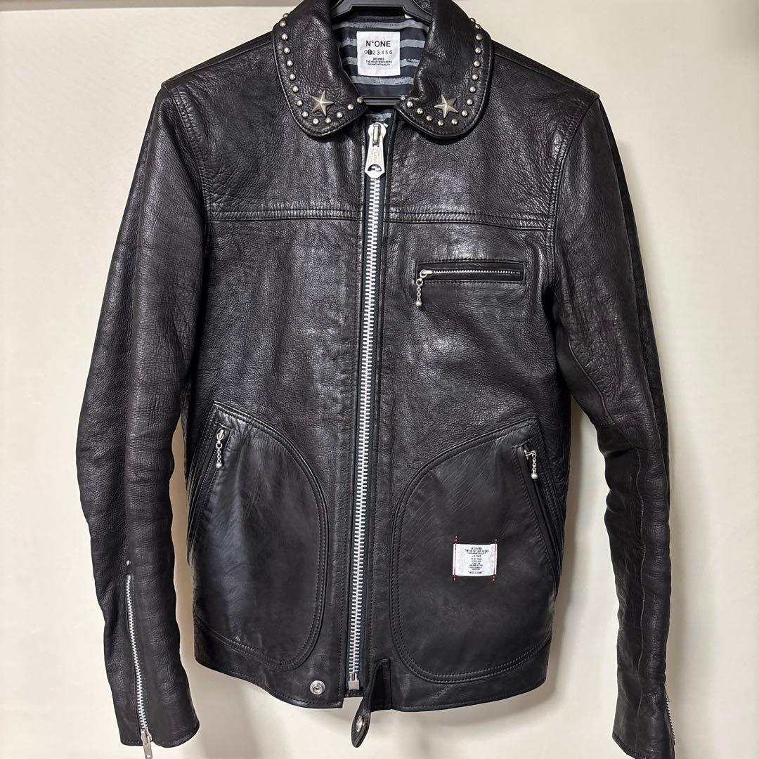 【希少】BEDWIN busher ライダース　Sサイズ DOUBLE RIDERS JACKET 