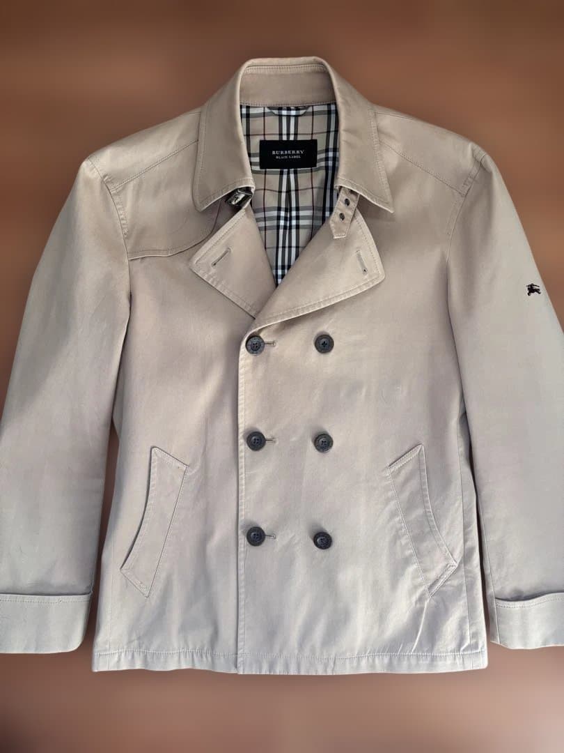 BURBERRY BLACK LABEL ショートコート トレンチコート M - メルカリ