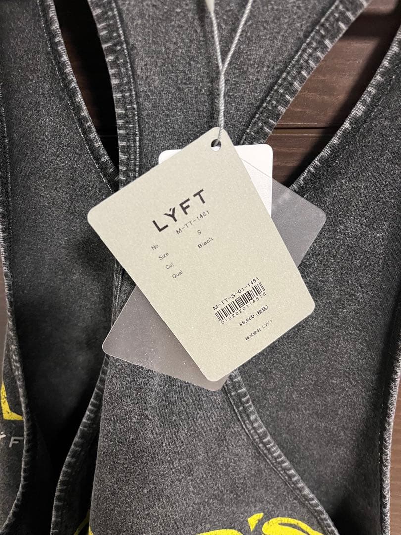 LYFTゴールドジムタンクトップ S サイズ 黒 - メルカリ