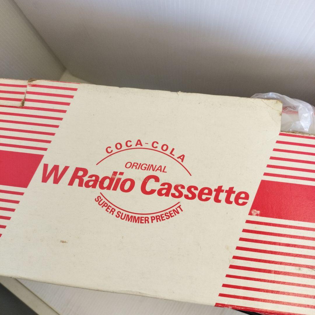最終お値引き！】コカ・コーラ Wラジオカセット （スーパーサマー