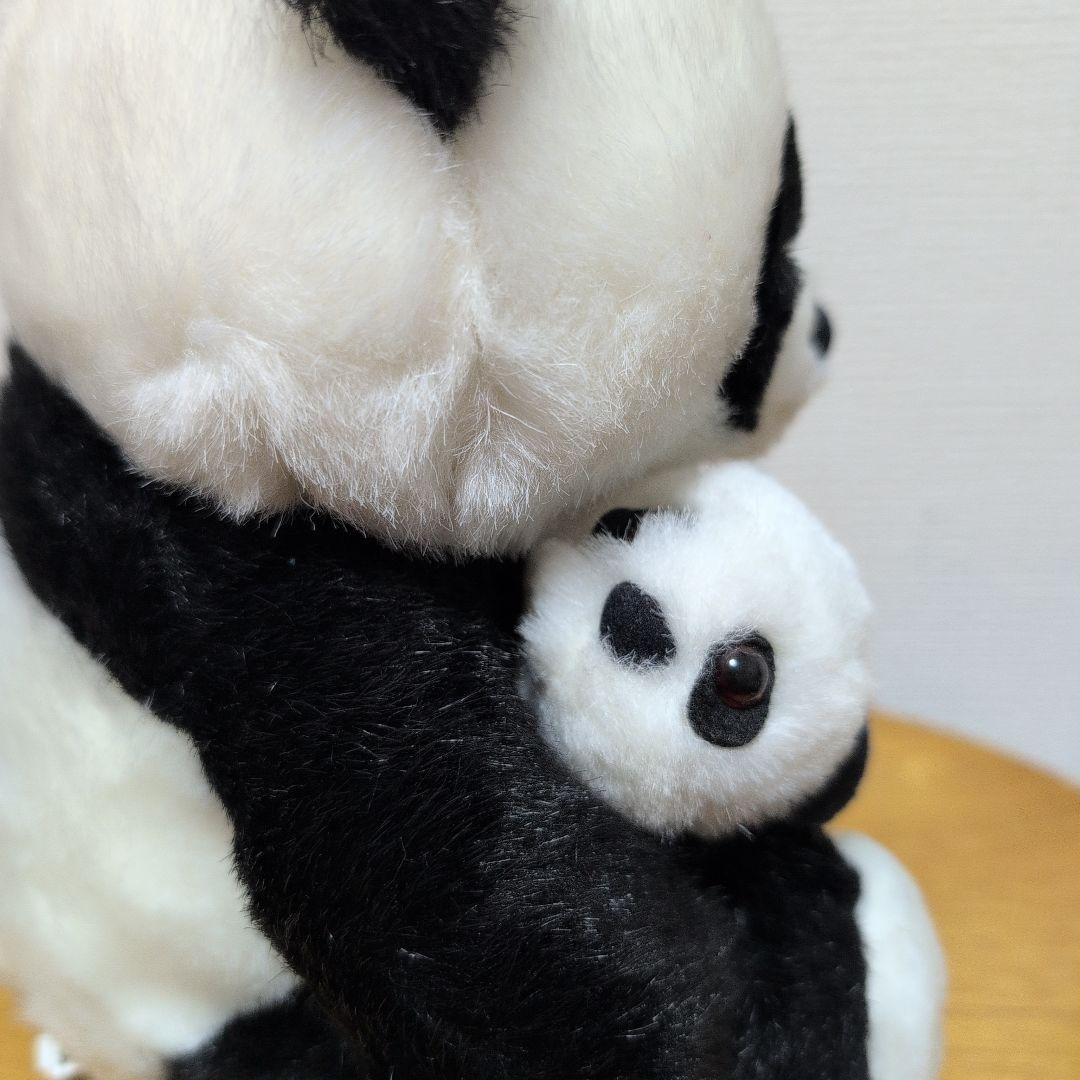 パンダの親子　ぬいぐるみ
