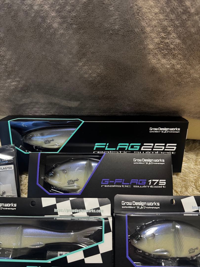 Grow Design works スイムベイト 4種セット - メルカリ