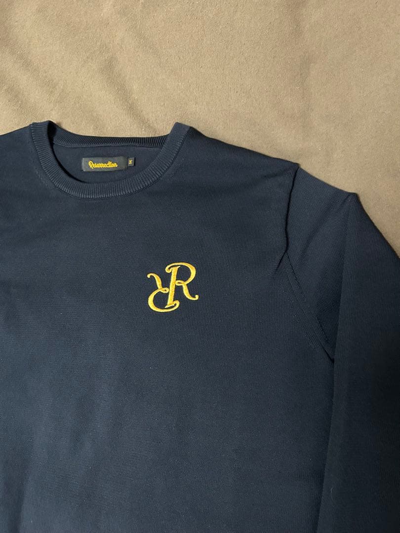 美品 Resurrection クールネックニット サイズM - メルカリ