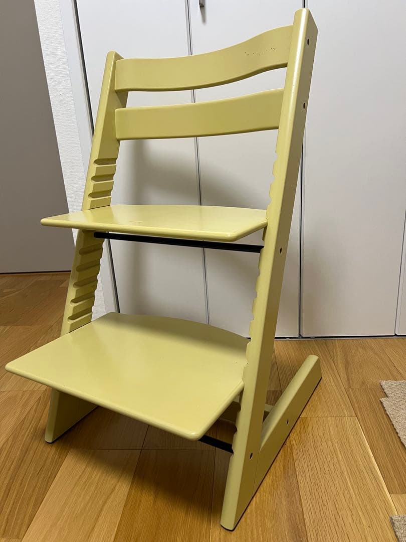 廃盤】STOKKE ストッケ ウィートイエロー トリップトラップ - メルカリ