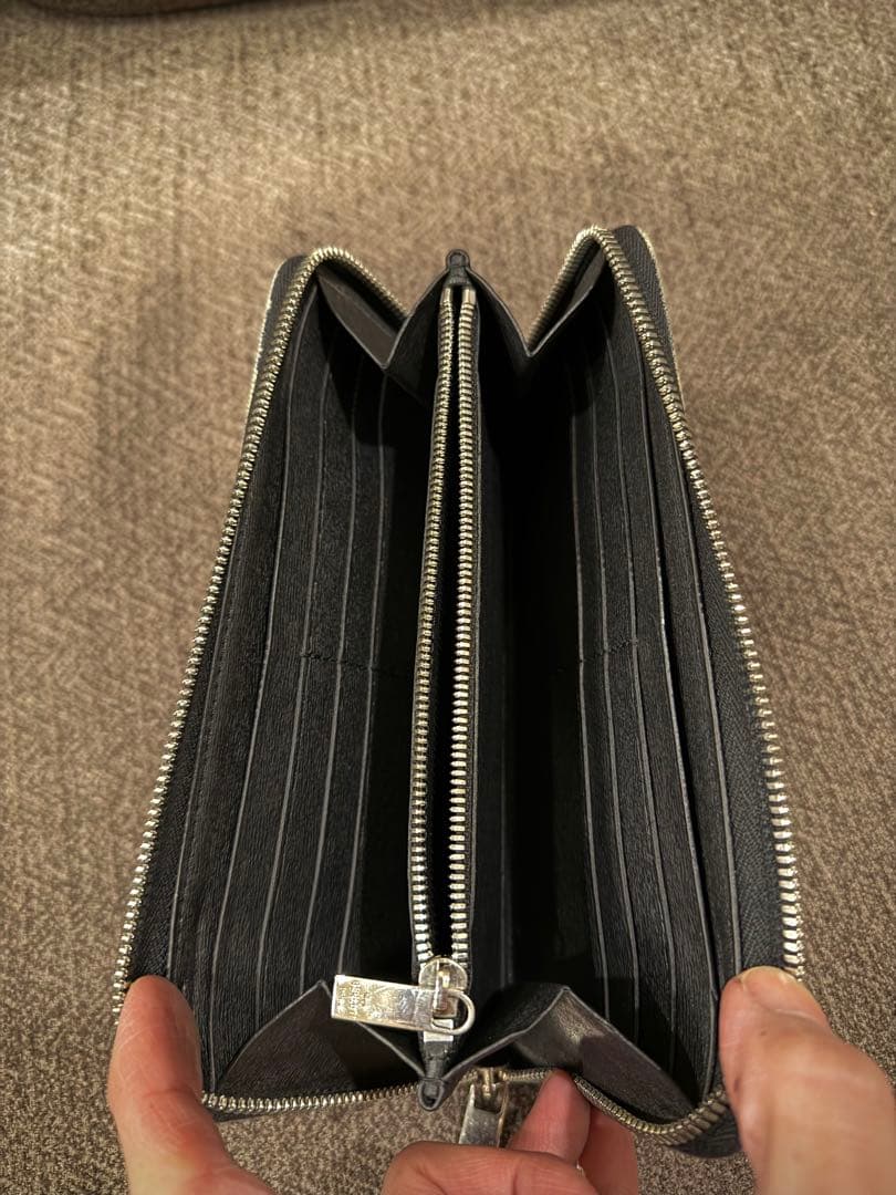 美品 BERLUTI ベルルッティ 銀座店オープン記念 デニム 長財布