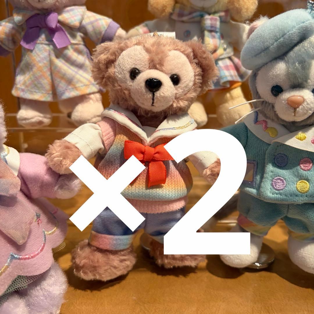 きんちゃくダッフィー① ぬいばダッフィー①②