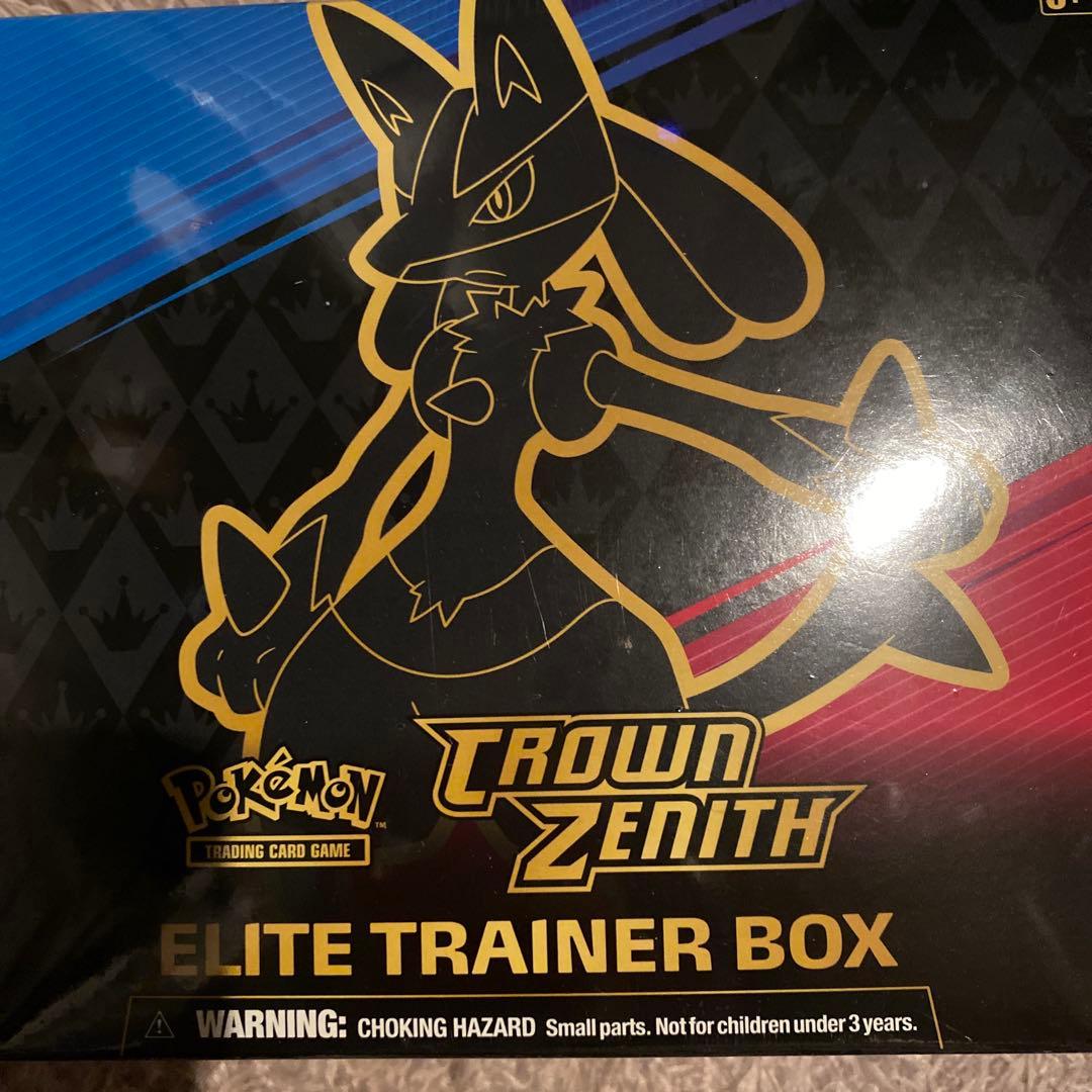 新品】CROWN ZENITH ルカリオ エリートトレーナーボックス - メルカリ