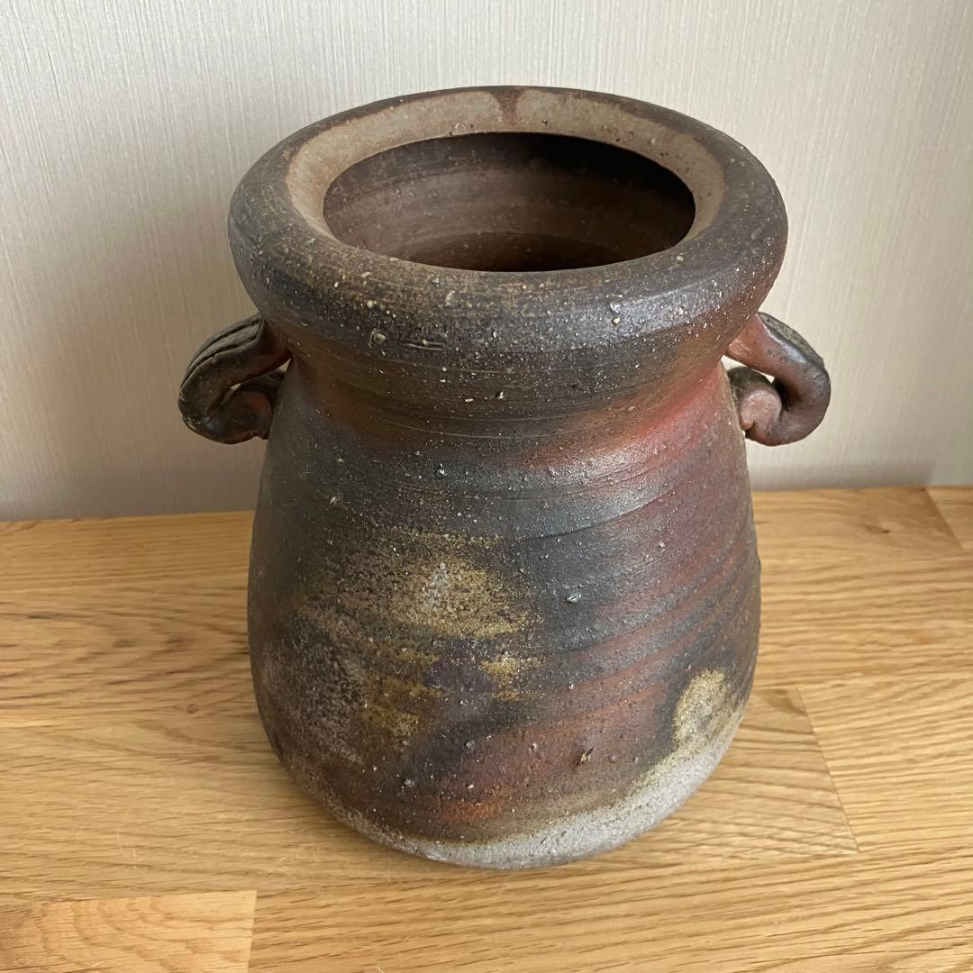備前焼　水差し　花瓶　花器　蓋なし yakimonohanaire-73.jpg?v=