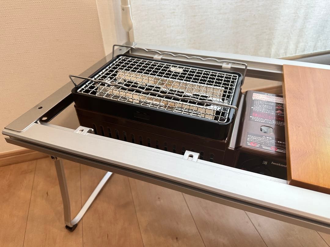 大人気！］IGTテーブル“タフまる”ビルトインラック［CB缶派必見