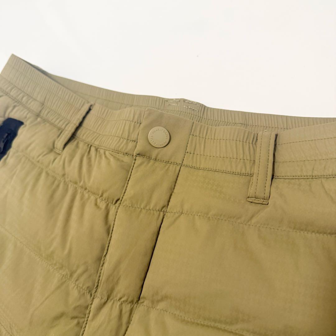パーリーゲイツ パンツ 中綿 ストレッチ ベージュ 防寒 サイズ6 メンズ