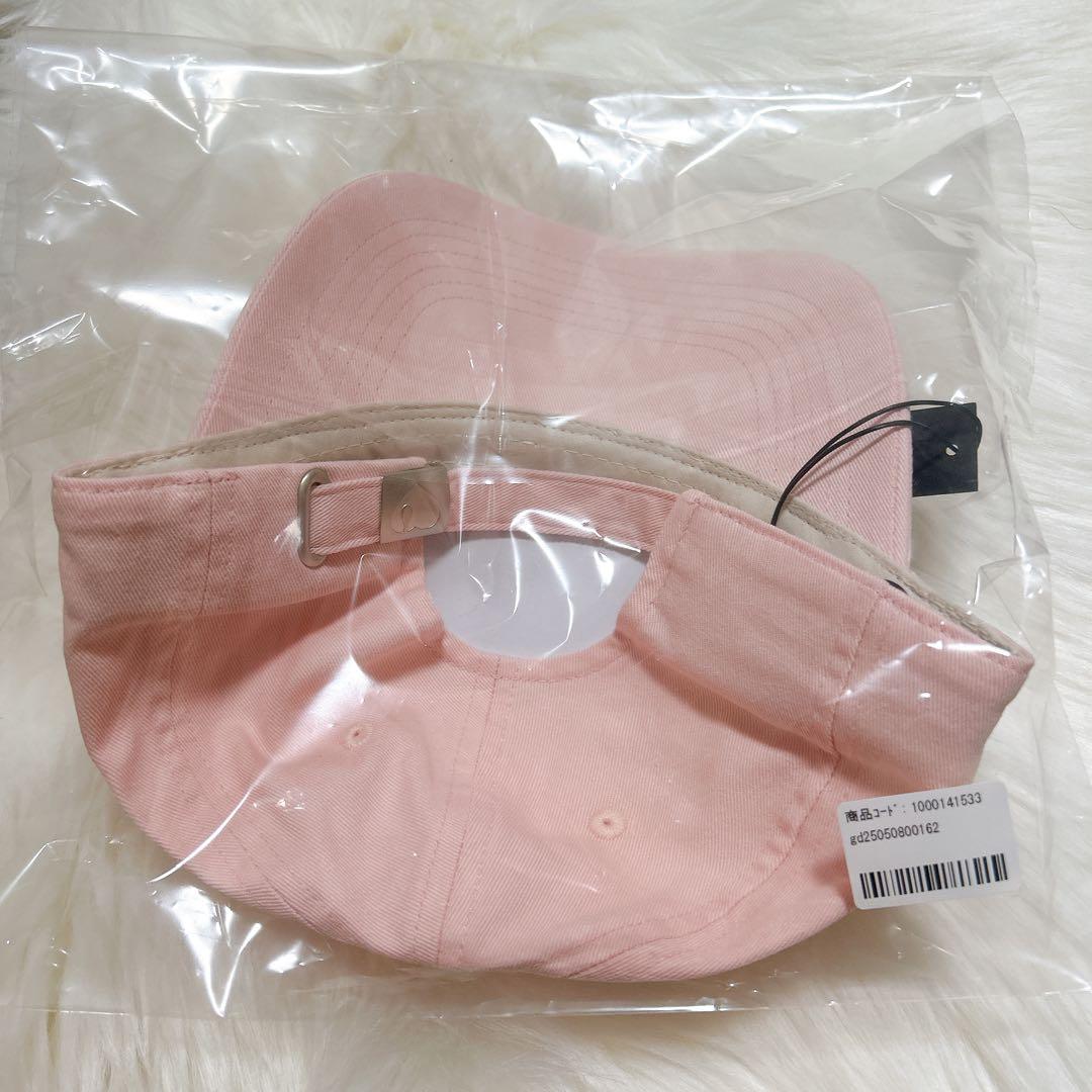 GOD ONLY KNOWS ロゴキャップ　ピンク