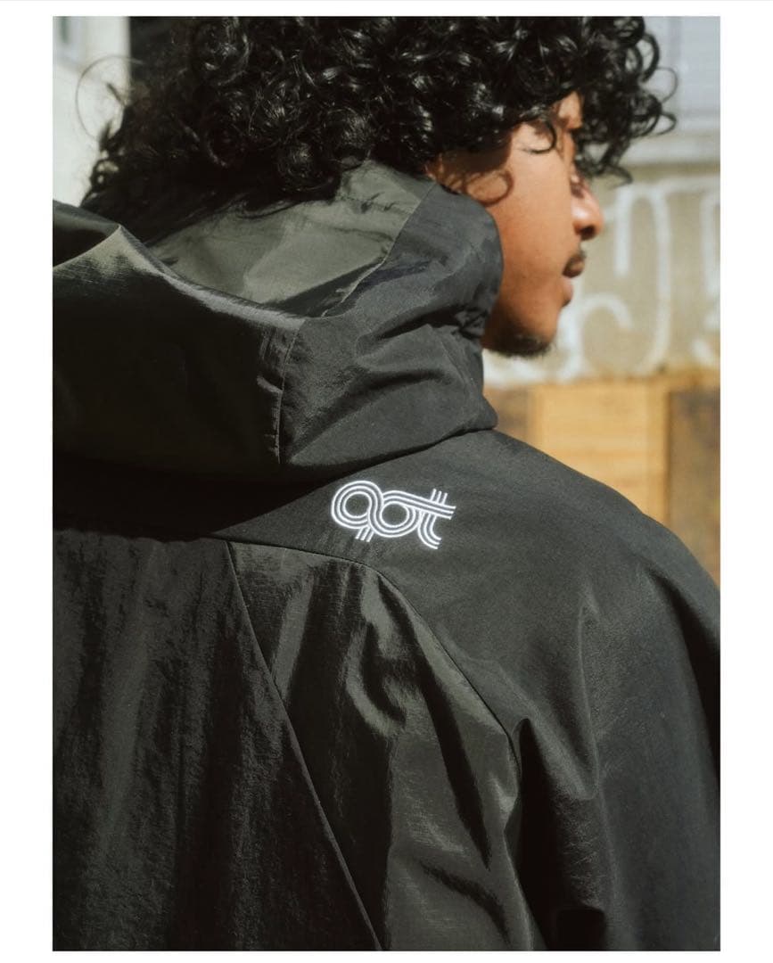 OPTSTUFF SHELL PARKA (BLACK×GRAY) L - メルカリ