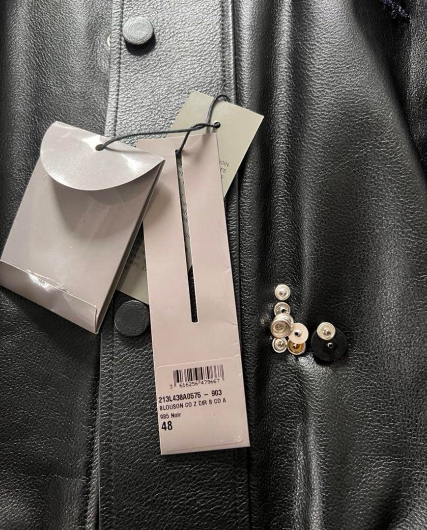 22AW ディオール ATELIER レザー ブルゾン ジャケット - メルカリ