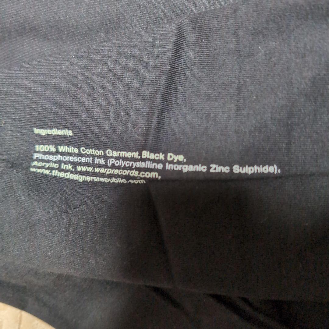 【匿名配送】WARP RECORDS Aphex twin 蓄光Tシャツ