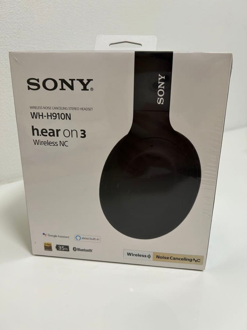SONYワイヤレスヘッドホン WH-H910N ブラック Amazon.co.jp: 【整備済み品】ソニー ワイヤレスノイズキャンセリング