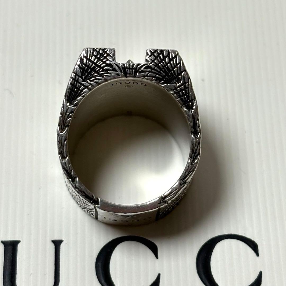 貴重サイズ！！ グッチ GUCCI イニシャル リング M アラベスク - メルカリ