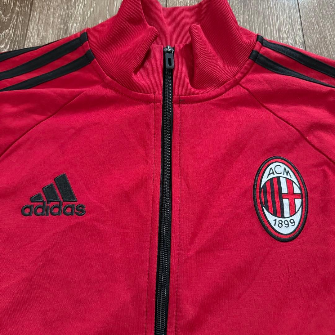 美品 adidas ACミラン 17/18 ジャージ トラックジャケット XL - メルカリ