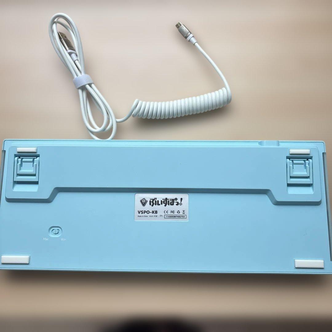 VSPO! GEAR ゲーミングキーボード 藍沢エマ ぶいすぽ！ - メルカリ