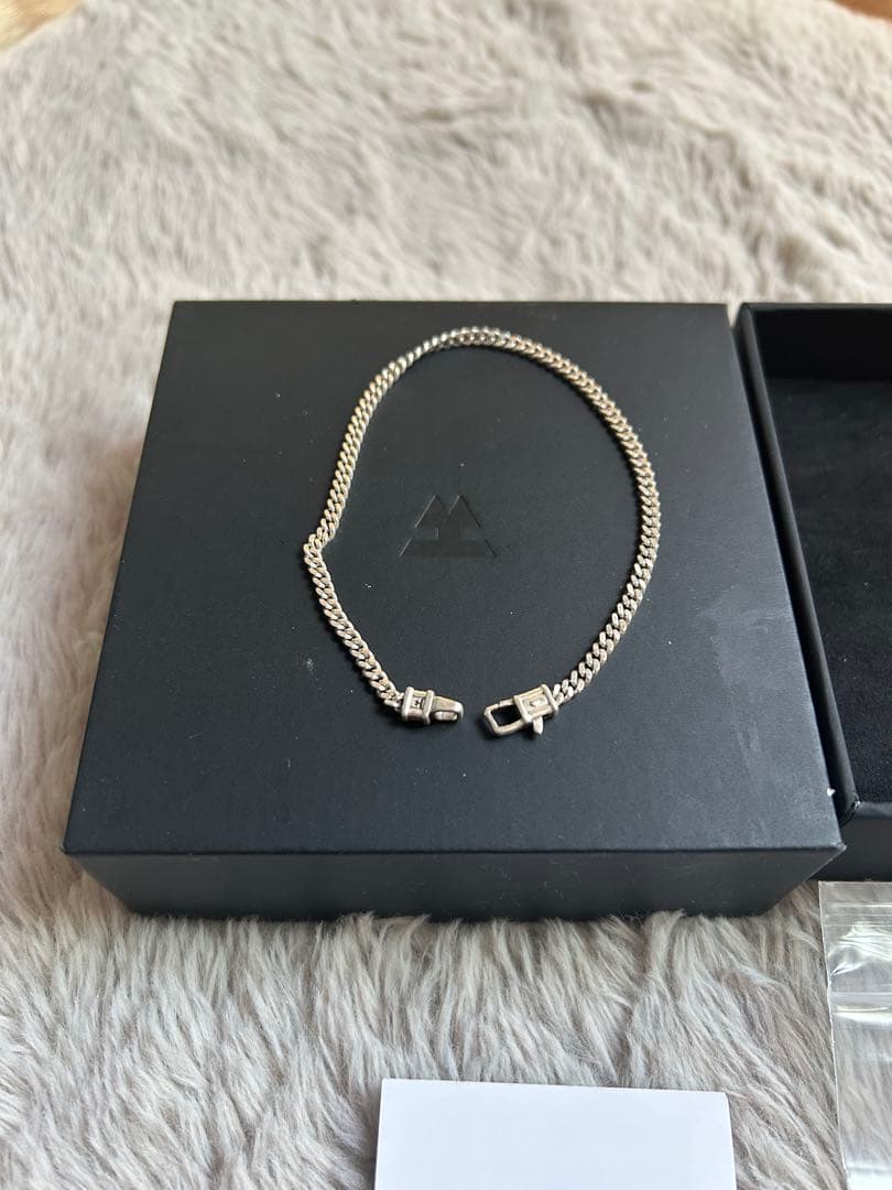 TOMWOOD トムウッドCurb Bracelet M 7.7inches