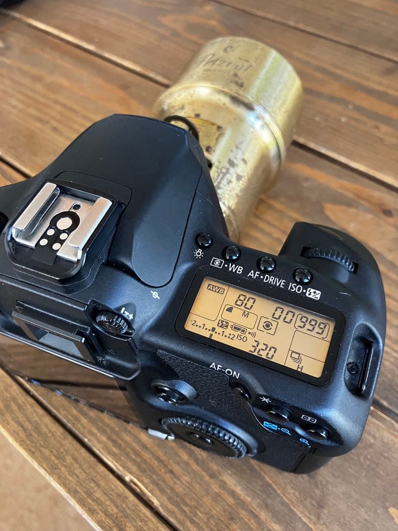 Canon EOS 50D Petzvalレンズ付き