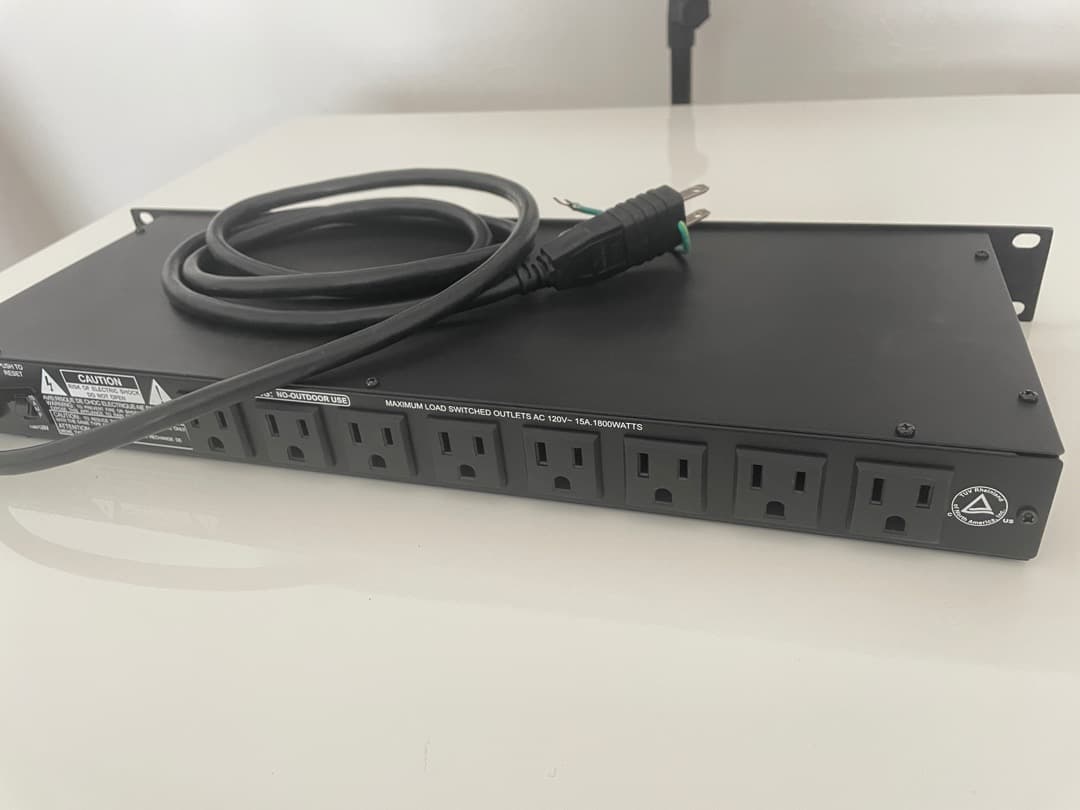 FURMAN PL-8C 1Uラックマウント電源タップ Furman PL-8C J｜ファーマン