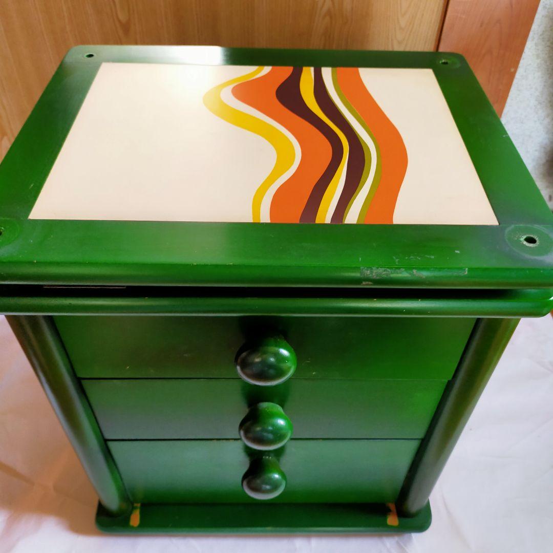 希少 電話台 昭和レトロ コイズミ 小泉産業 リビングメイト