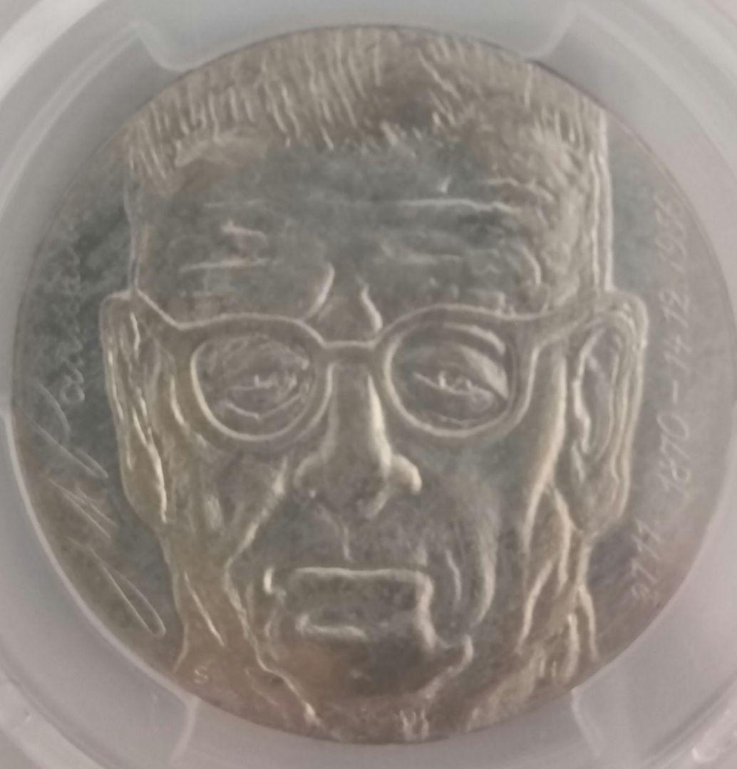 PCGS フィンランド銀貨 ユホ・パーシキヴィMS66 高鑑定 コイン 貨幣