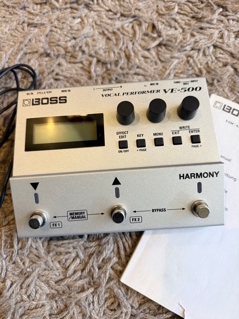 BOSS ボーカルエフェクター VE-500 - メルカリ