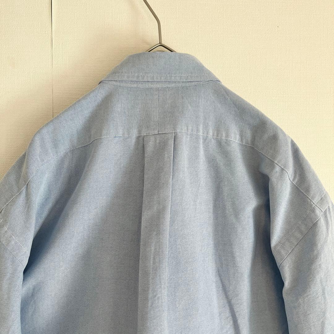 超レア◇未使用級◇現行QR裾ポニー】ラルフローレンBDシャツ◇サックス