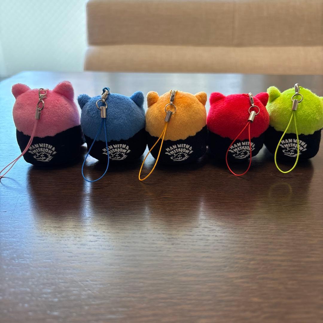 ★マンウィズ　MAN WITH Ａ MISSON おてだマンウィーズ　5体セット