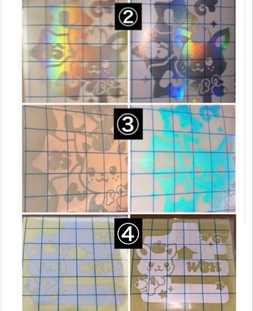 TWS トゥオス トゥアス ペンラ ペンライト ステッカー 反射 オーダーページ